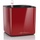 LECHUZA Cube Glossy 16 Komplettset 17 x 17 x 16 cm scarlet rot highgloss