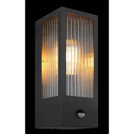 GLOBO Außenleuchte GUNDULA B/H: 12x32 cm - schwarz