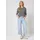 STREET ONE Loose-fit-Jeans STREET ONE, Damen, Gr. 34, Länge 26, blau (bleached random wash), Jeans, 89% Baumwolle, 8% Polyester, 3% Elasthan, unifarben, 7/8-Länge, Jeans, im Loose Fit