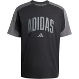 adidas Collegiate T-Shirt Herren KD0068 - black/grey six 4XL