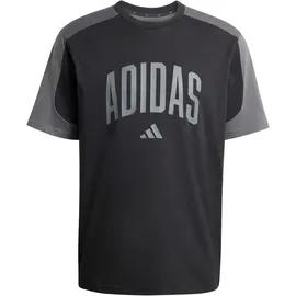 adidas Collegiate T-Shirt Herren T-Shirt, schwarz - 4XL