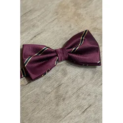 Bowtie - Rot/Schwarz/Gold - Mann - TeeShoppen