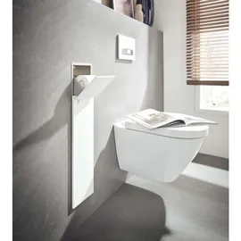EMCO Asis Pure WC-Modul Unterputz, Anschlag links, alpin-weiss
