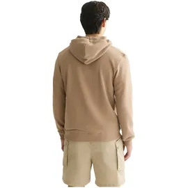 Scotch & Soda Sweatjacke Logo Badge Zipthrough Hoodie Herren Braun XL