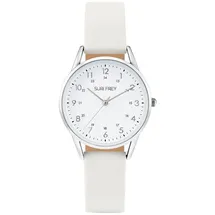 SURI FREY Quarzuhr SFY Sammy, (1-tlg., mit Armband) weiß