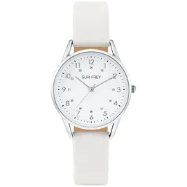SURI FREY Quarzuhr SFY Sammy, (1-tlg., mit Armband) weiß