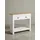 KADIMA DESIGN Konsolentisch Eiche-Weiß 85x35x76 braun