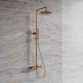 Omnires Y Duschsystem, Einhebelmischer, Y1244MCPB,