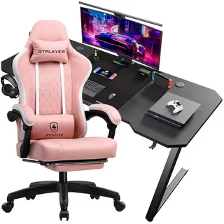 GTPLAYER Stoff Pink/Weiß