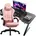 Stoff Pink/Weiß