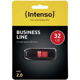 Intenso Business Line 32GB schwarz/rot