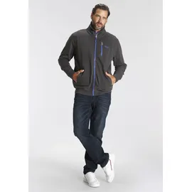 MAN'S WORLD Sweatjacke grau 3XL