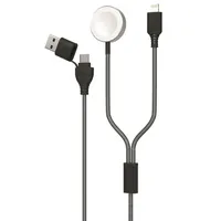 2Go 2in1 USB/Type C MagSafe 1 Grau