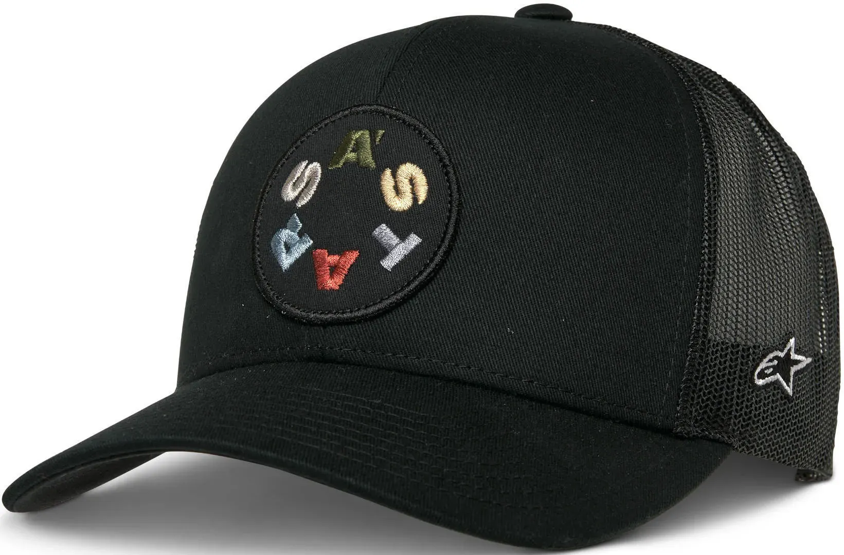 Alpinestars Gambit Trucker Pet, zwart, Eén maat Voorman