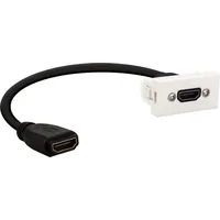 E+P Elektrik Anschlussblende HDMI 2.0 WDH20Lose ws