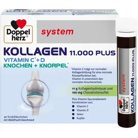 Doppelherz System Kollagen 11.000 Plus Ampullen 30 x 25 ml