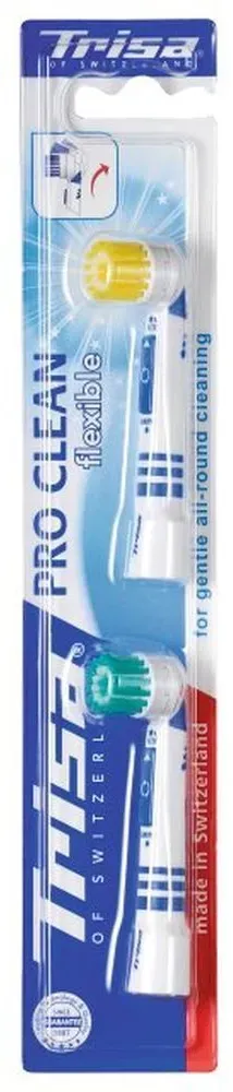 Trisa Ersatzbürstenköpfe Pro Clean Flexible