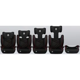 lionelo Hugo i-Size Black Red