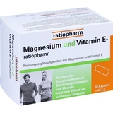 Ratiopharm Magnesium und Vitamin E Kapseln 60 St.