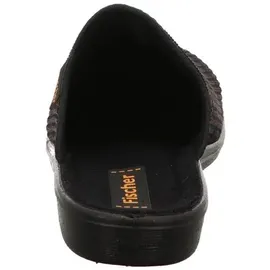 Fischer Markenschuh Pantoffeln Braun 41