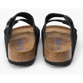 Birkenstock Arizona Soft Footbed in schwarz 45