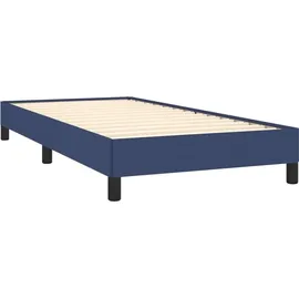 vidaXL Bettgestell 90 x 200 cm Blau