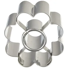Paderno 47417–06 Scallop Kanten Garten, Edelstahl, Silber