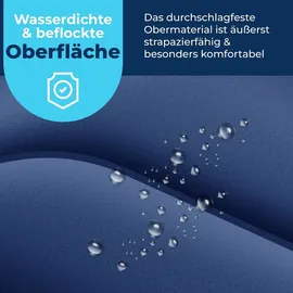 Kesser KESSER® Aufblasbare Matratze Luftbett mit eingebauter elektrischer Pumpe integrierte erhöhte aufblasbare Matratze für Übernachtungsgäste mit Aufbewahrungstasche
