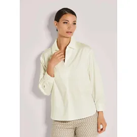 Madeleine Elegante Tunika mit Hemdkragen in wollweiß | Gr.: 46