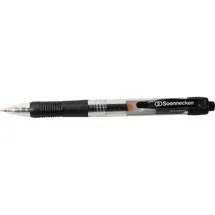 SOENNECKEN Gelschreiber Basic Schwarz 0,4 mm 10 St.