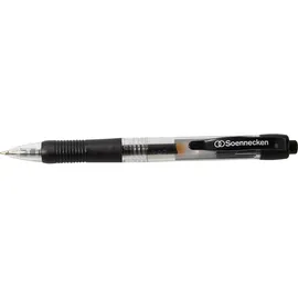 SOENNECKEN Gelschreiber Basic Schwarz 0,4 mm 10 St.