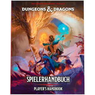 Wizards of the Coast Dungeons Rpg-spielerhandbuch 2024 - Multicolor