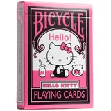 Bicycle Hello Kitty - Black and Pink (Designer Spielkarten, Poker, Skat...)