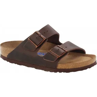 Birkenstock Arizona Nubukleder geölt schmal habana 44