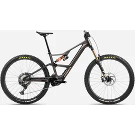 Orbea Rise LT M-Team 630W 2025 - Cosmic Carbon View - Golden Sand (Gloss)