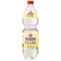 Labertaler PET Mineralwasser +Balance Zitrone-Limette-Basilikum Einweg 12x1,0l.