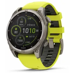 Garmin Fenix 8 Solar Sapphire Graphit/Titanium Titan 51 mm