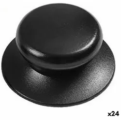 Drehknopf 2 Stück Schwarz 6 cm (2 Stücke)