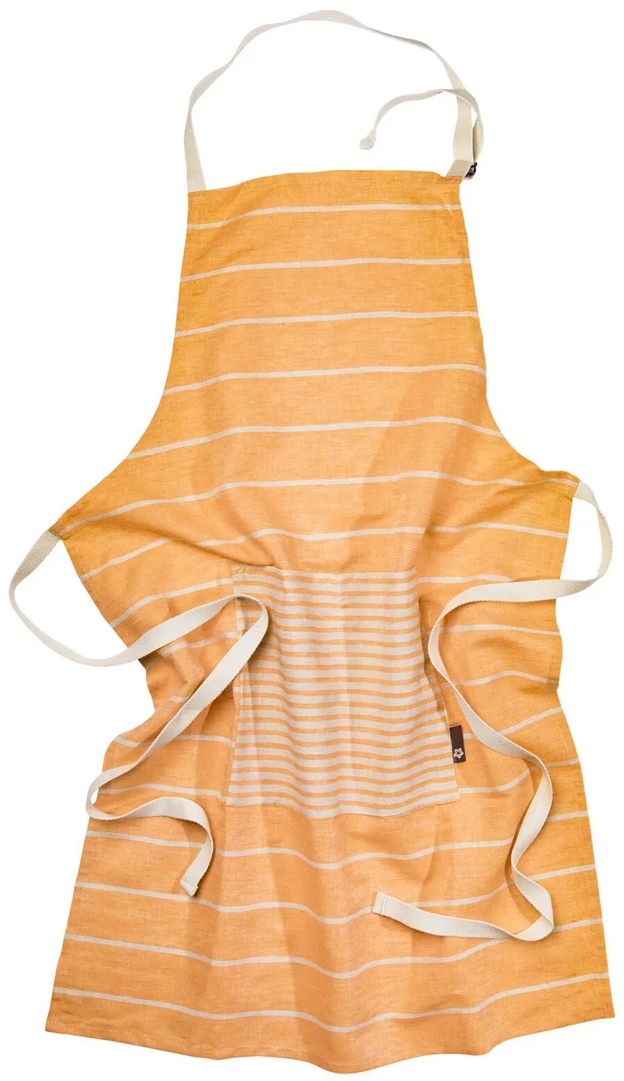 Pichler Halbleinen Schürze Terry 60x88 cm | orange - orange