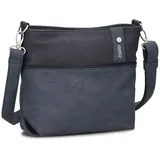 Zwei Beuteltasche Jana J8 Nubuk/Ink Schwarz Damen