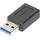 goobay USB-A auf USB-C Adapter Schwarz