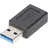 goobay USB-A auf USB-C Adapter Schwarz