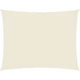 vidaXL Sonnensegel Oxford-Gewebe Rechteckig 2x3,5 m Creme