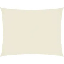 vidaXL Sonnensegel Oxford-Gewebe Rechteckig 2x3,5 m Creme