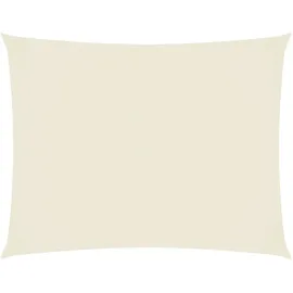 vidaXL Sonnensegel Oxford-Gewebe Rechteckig 2x3,5 m Creme
