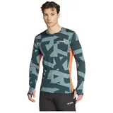 adidas Multi Synthetic Langarm-baselayer - Preloved Teal - XL