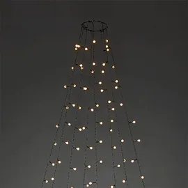 Konstsmide LED Baummantel Lichterkette 10 m Bernstein