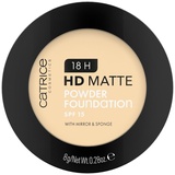 Catrice 18H HD Matte Powder Foundation 8 g Nr. 010W