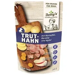 Betty's Landhausküche Frischebeutel Truthahn & Kartoffel 10x125 g