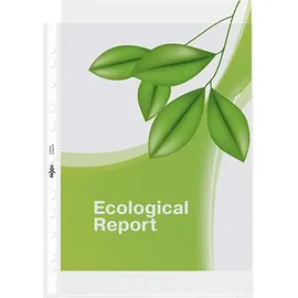 Rexel Hetzel Prospekthüllen A4, genarbt, 100 Stück